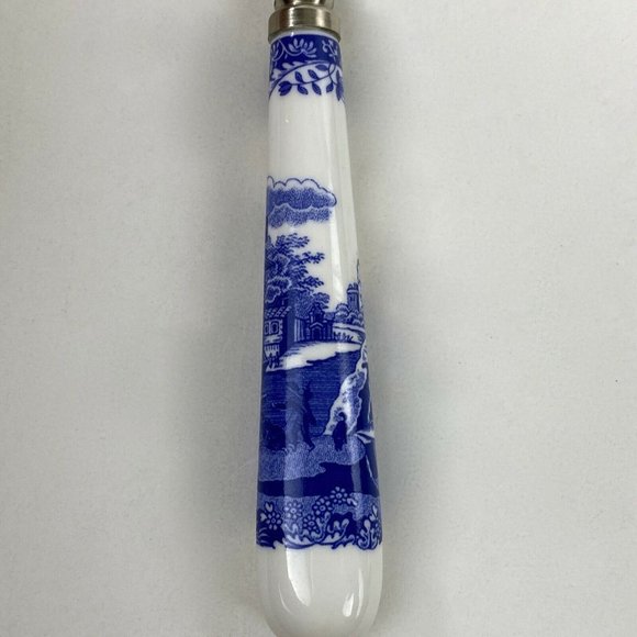 Spode Blue and White Cake Server - Picture 2 of 7